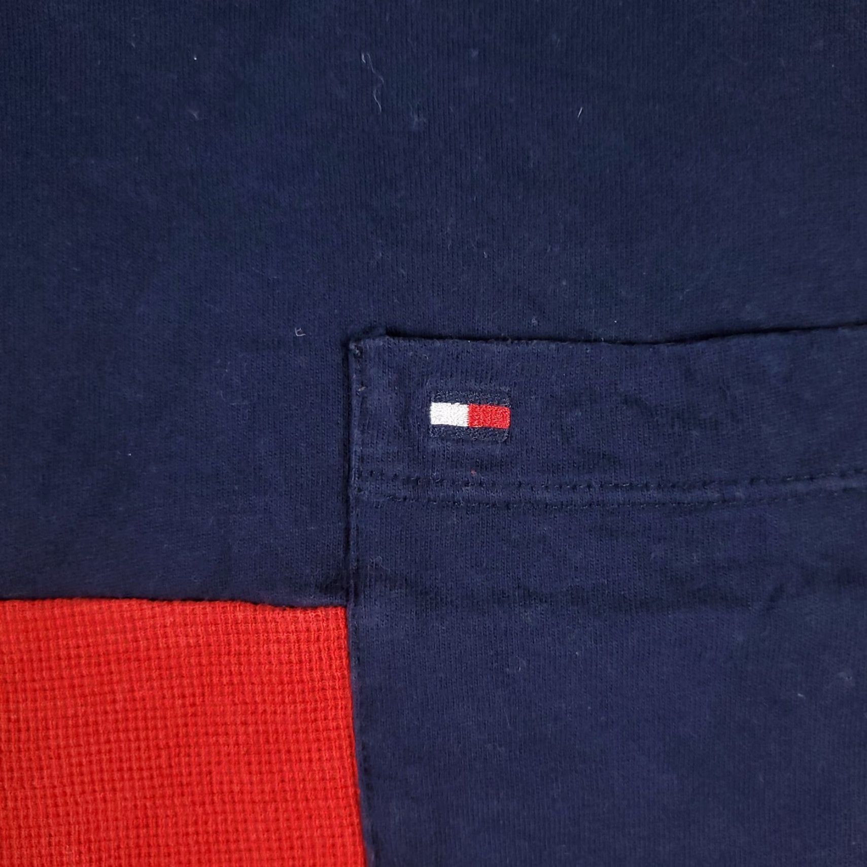 Tommy Hilfiger Tommy Hilfiger Men's T-Shirt Medium Red Casual Short Sleeve Crew Neck Logo Sports Size US M / EU 48-50 / 2 - 2 Thumbnail