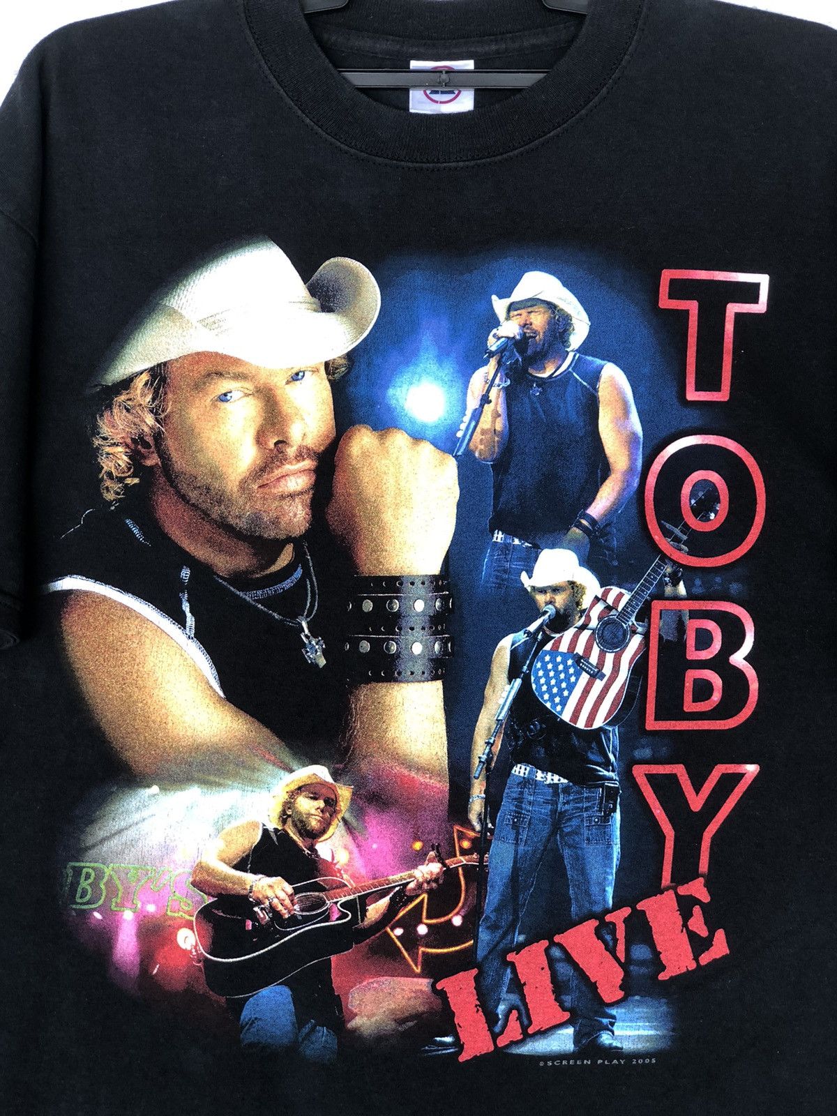 Band Tees Vintage TOBY KEITH Country Band Tee Size US L / EU 52-54 / 3 - 3 Thumbnail