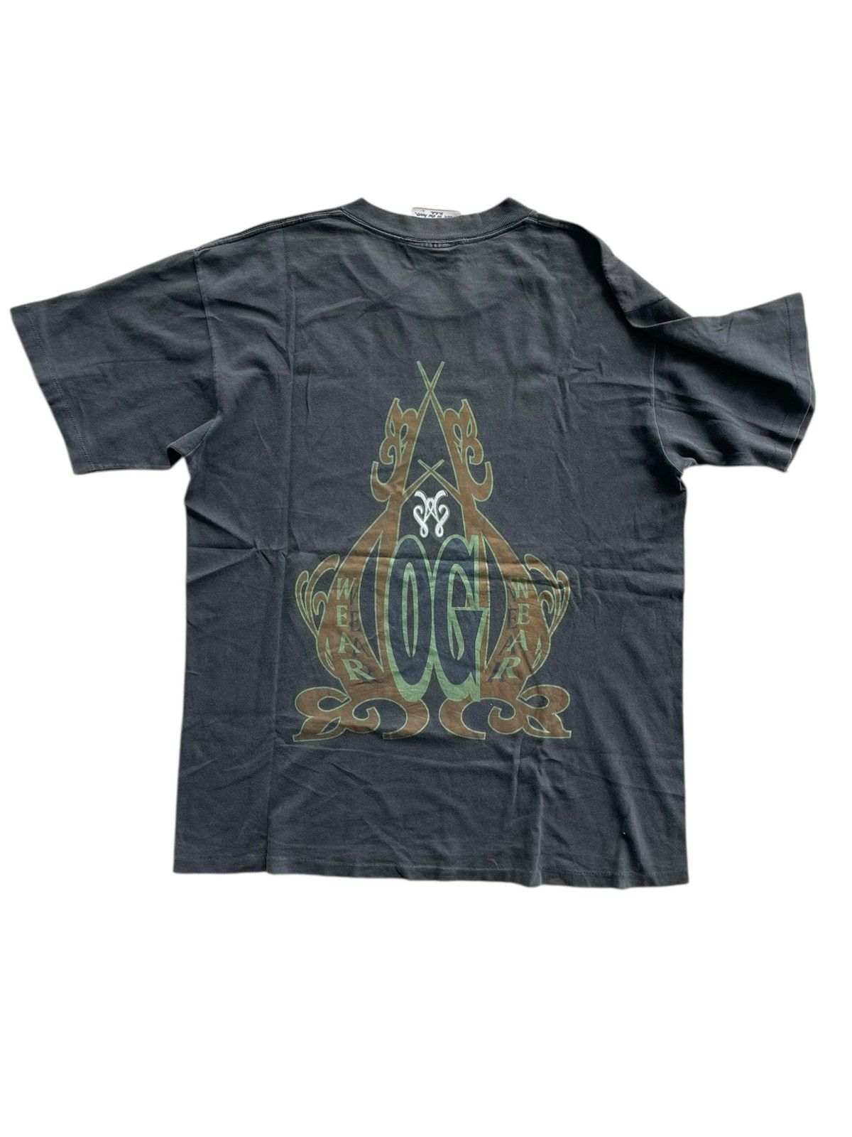 Vintage VTG 90s Destroyed Original Gangster O.G. Tee Size US L / EU 52-54 / 3 - 9 Thumbnail