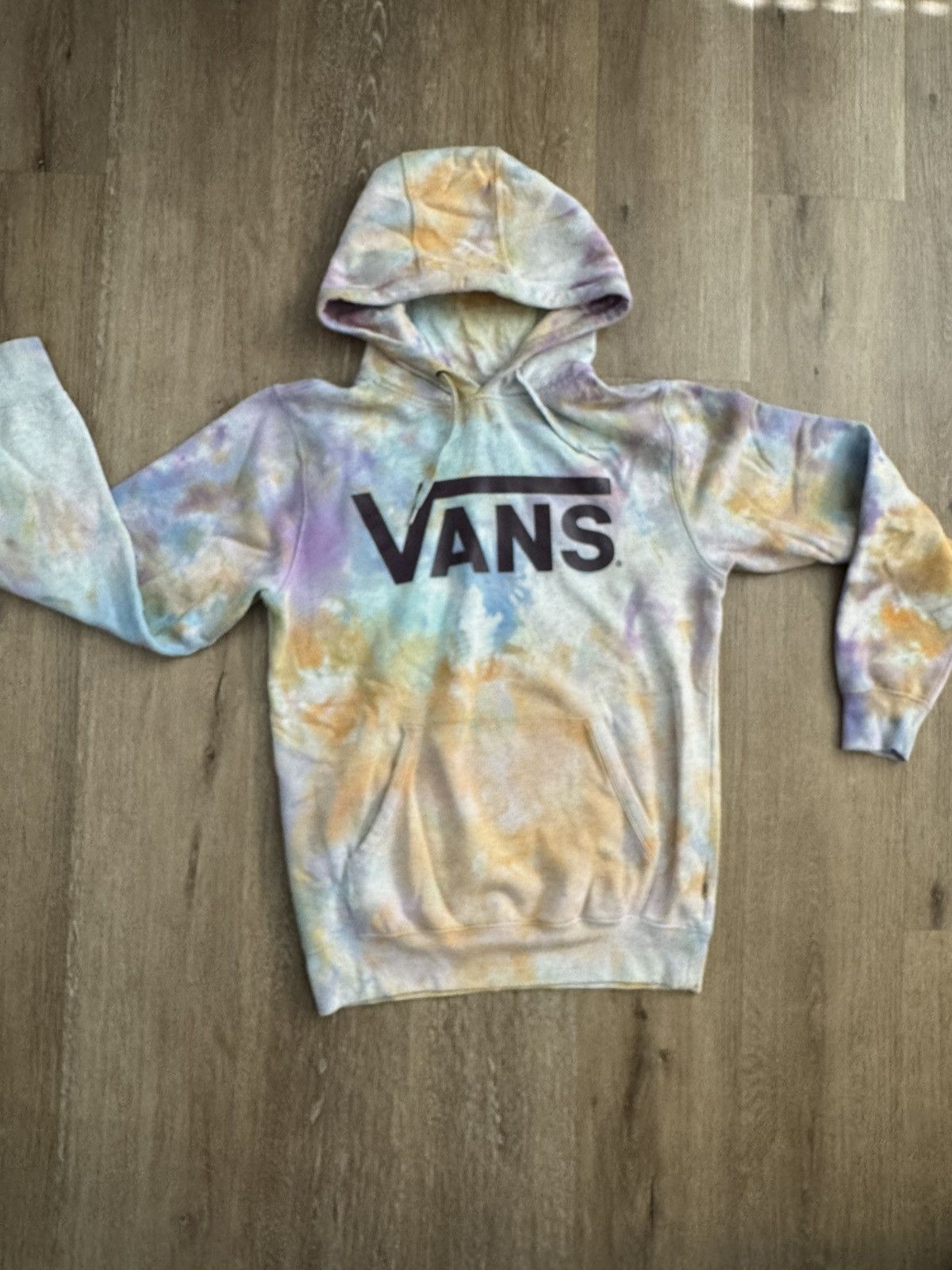 Vans Swirl Tie Dye Pullover Hoodie Size US M / EU 48-50 / 2 - 1 Thumbnail