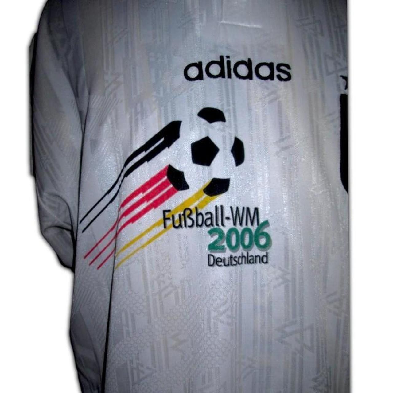 Adidas Germany 1996 1997 Home S trikot Maglia maillot Size US XL / EU 56 / 4 - 2 Thumbnail
