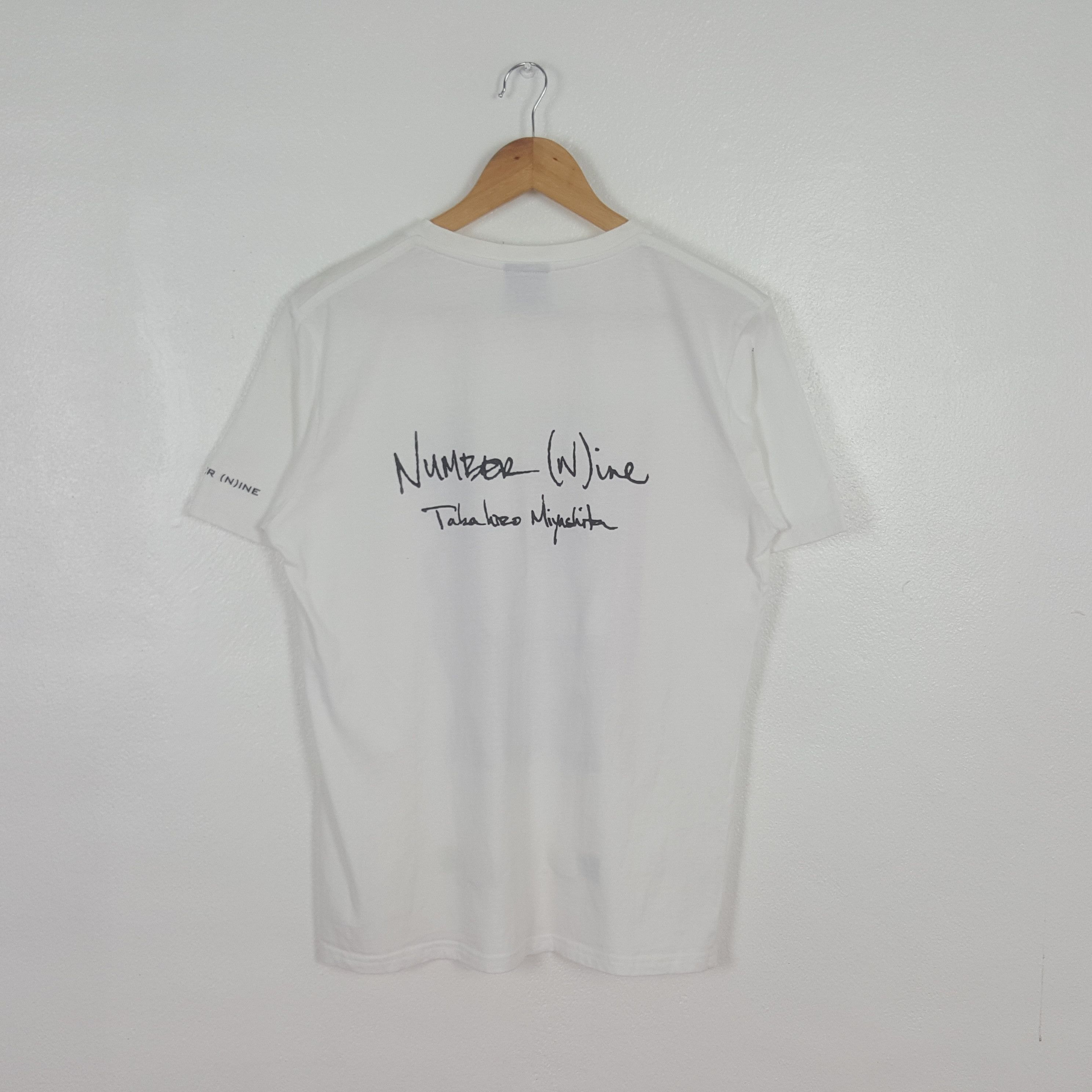 Number (N)ine Vintage Number Nine Japanese Brand Tshirt C312N37 Size US M / EU 48-50 / 2 - 1 Thumbnail