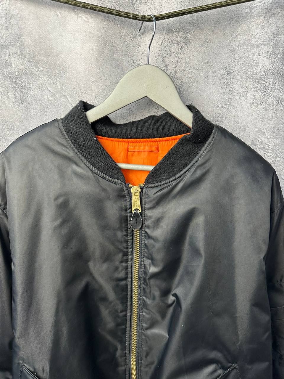 Other MA-1 Bomber Jacket Puffer Lining Classic Style Reversible Size US L / EU 52-54 / 3 - 5 Thumbnail
