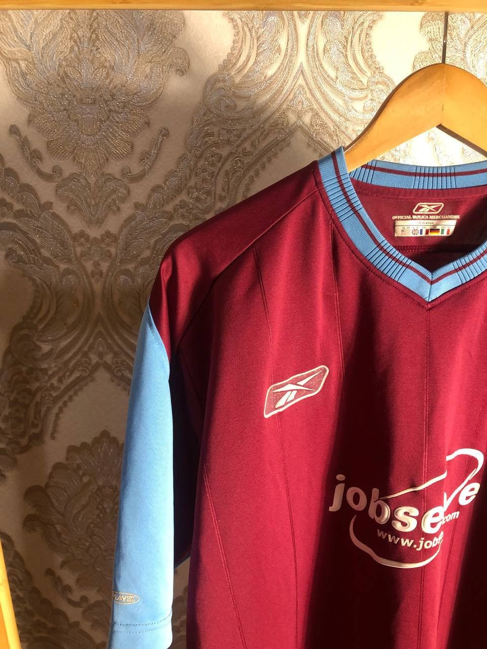Reebok VINTAGE REEBOK WEST HAM UNITED ENGLAND SOCCER JERSEY RETRO Size US XL / EU 56 / 4 - 4 Thumbnail
