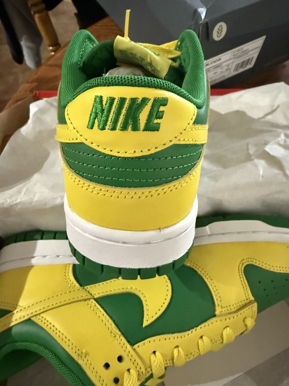 Nike × Nike SB NIKE DUNK LOW RETRO BTTYS ( Brazil) New Size 8 Size US 8 / EU 41 - 2 Thumbnail