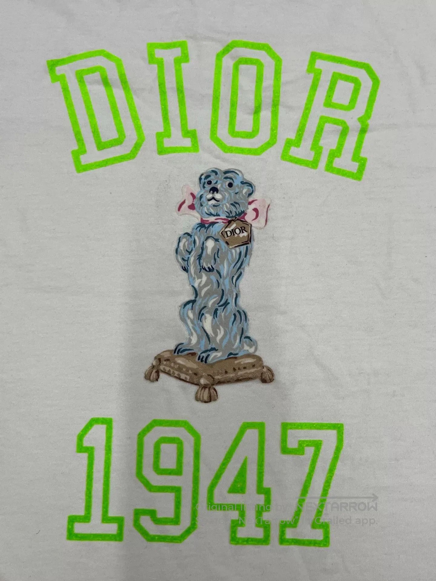Dior dior relaxed-fit bobby t-shirt ivory white. Size US S / EU 44-46 / 1 - 3 Thumbnail