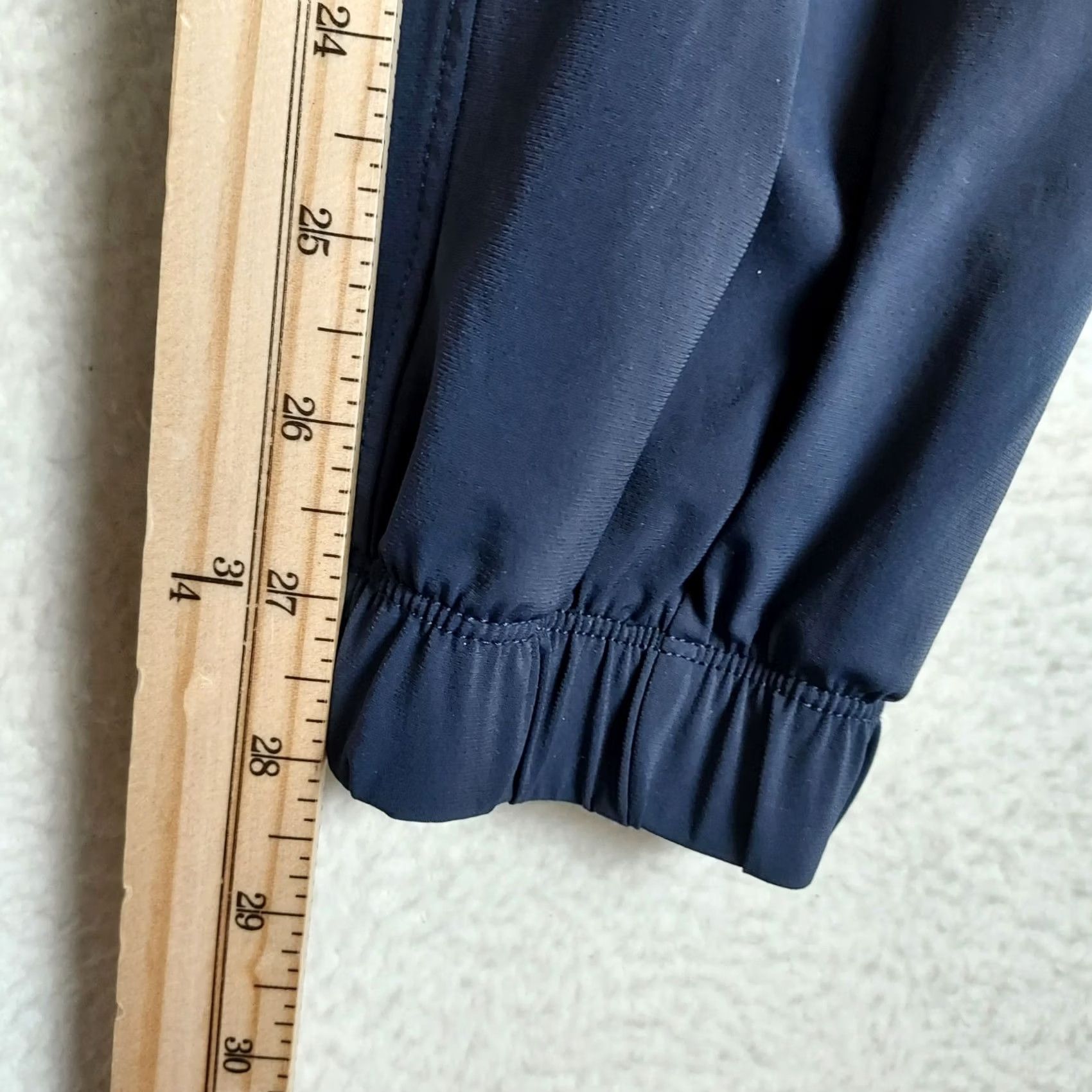 Fabletics Fabletics Mens Jogger Pants Blue Athletic Training Drawstring Stretch 36x32 Jeans? Size US 36 / EU 52 - 7 Thumbnail