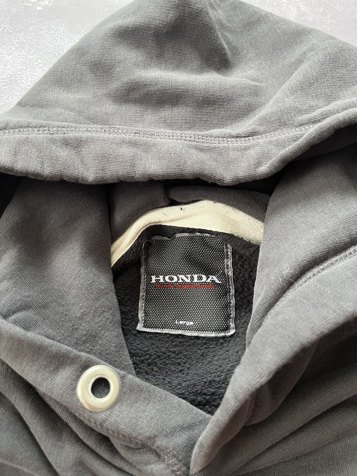 Honda Vintage Honda Motors HM Big Logo Hoodie Gray Size L Size US L / EU 52-54 / 3 - 8 Thumbnail