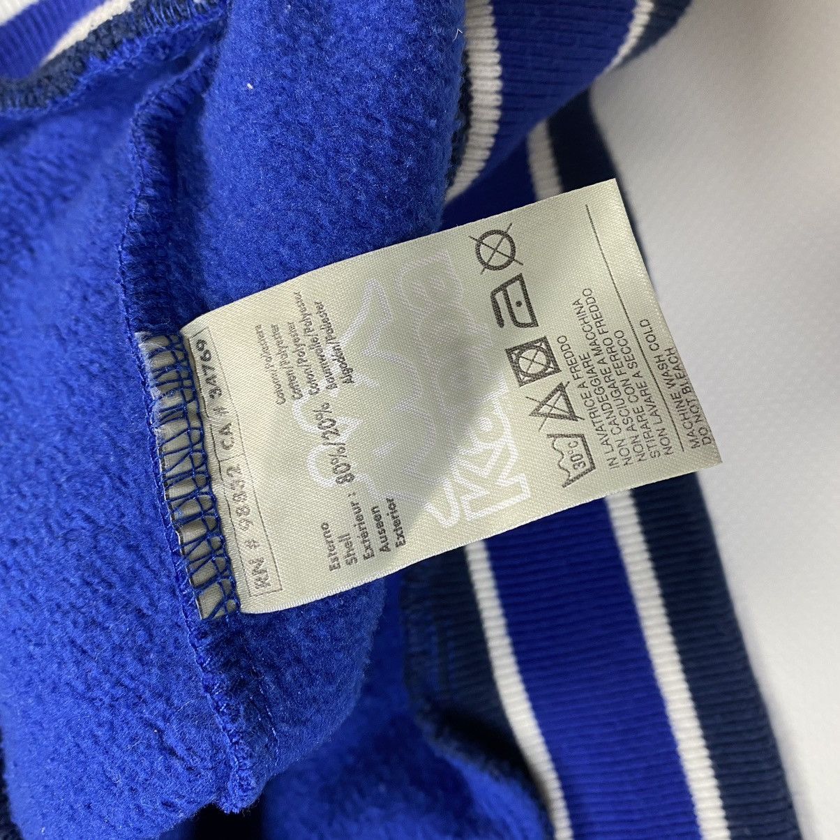 Kappa × Vintage Vintage Blokecore Kappa Italy 1/4 zip jacket sweatshirt Size US XXL / EU 58 / 5 - 6 Thumbnail