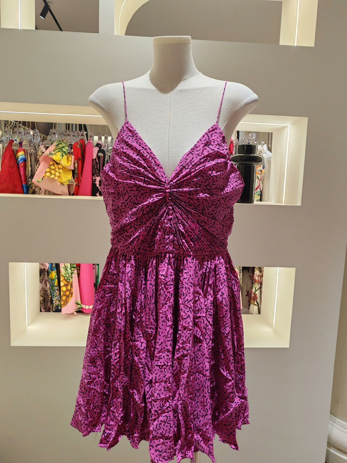 Saint Laurent Paris Saint Laurent Spaghetti Strap Dress Size S / US 4 / IT 40 - 1 Thumbnail
