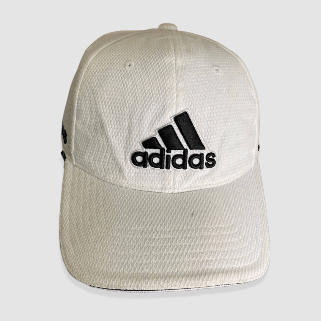 Adidas Adidas Boost White Polyester Hat Cap Free Size Size ONE SIZE - 2 Thumbnail