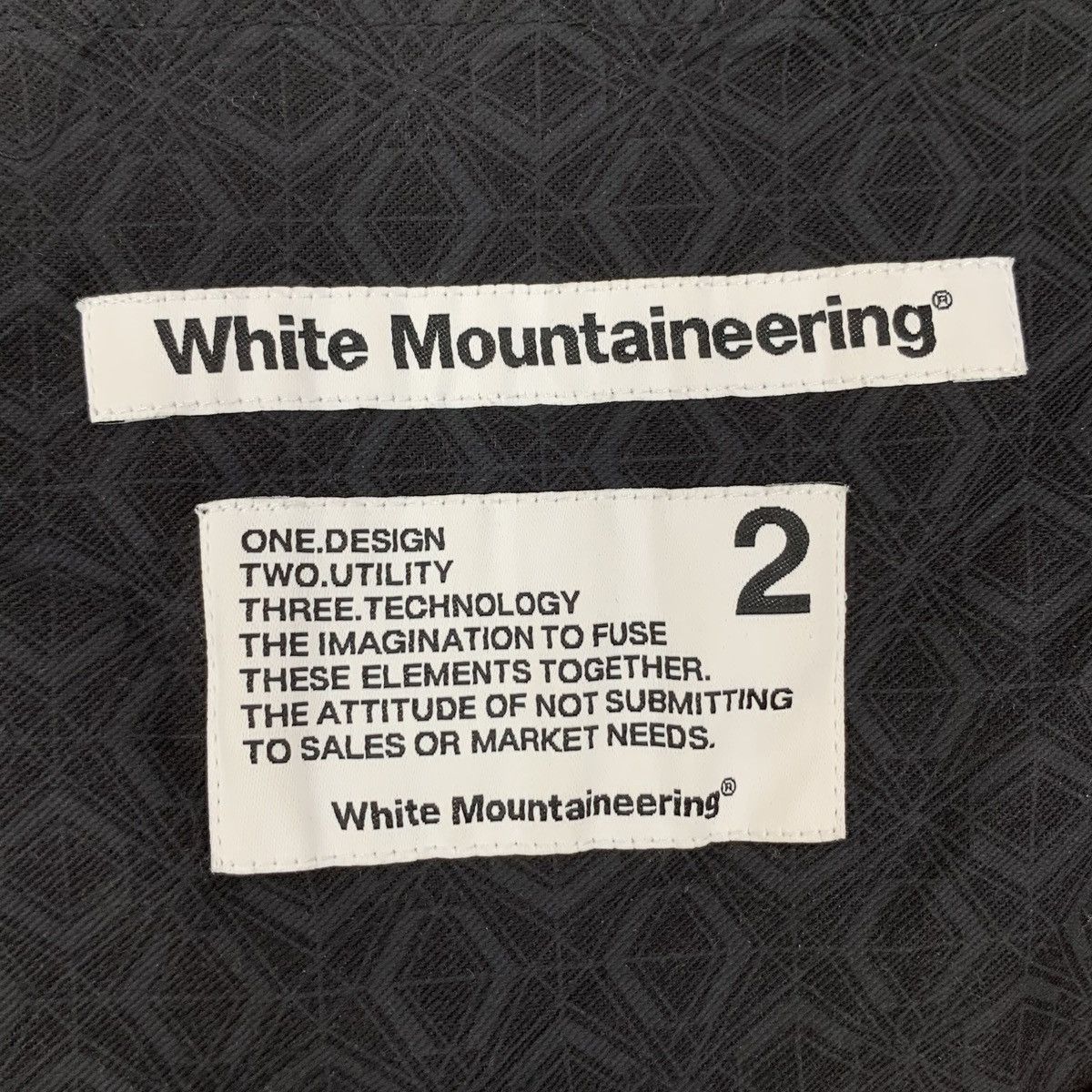 White Mountaineering White Mountaineering Black Drawstring Functional Pants K26WX Size US 32 / EU 48 - 6 Thumbnail