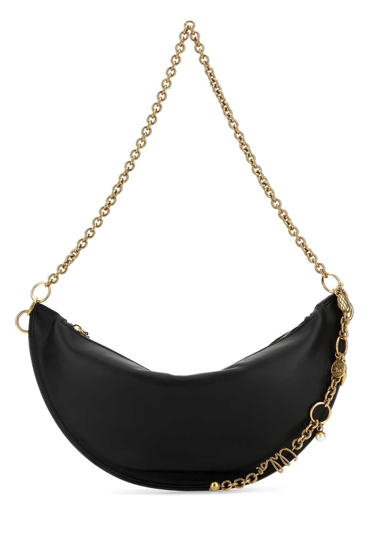 Chloe Black Nappa Leather Chloe Icons Shoulder Bag Size ONE SIZE - 1 Thumbnail
