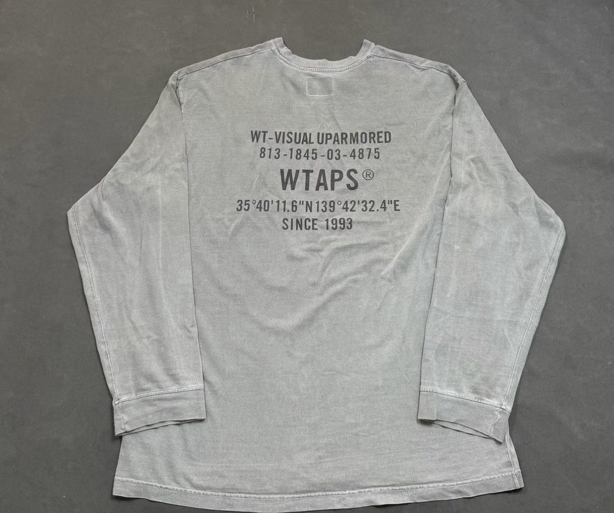 Wtaps WTAPS Washed Vintage Long Sleeve T-shirt J16 Size US S / EU 44-46 / 1 - 2 Thumbnail