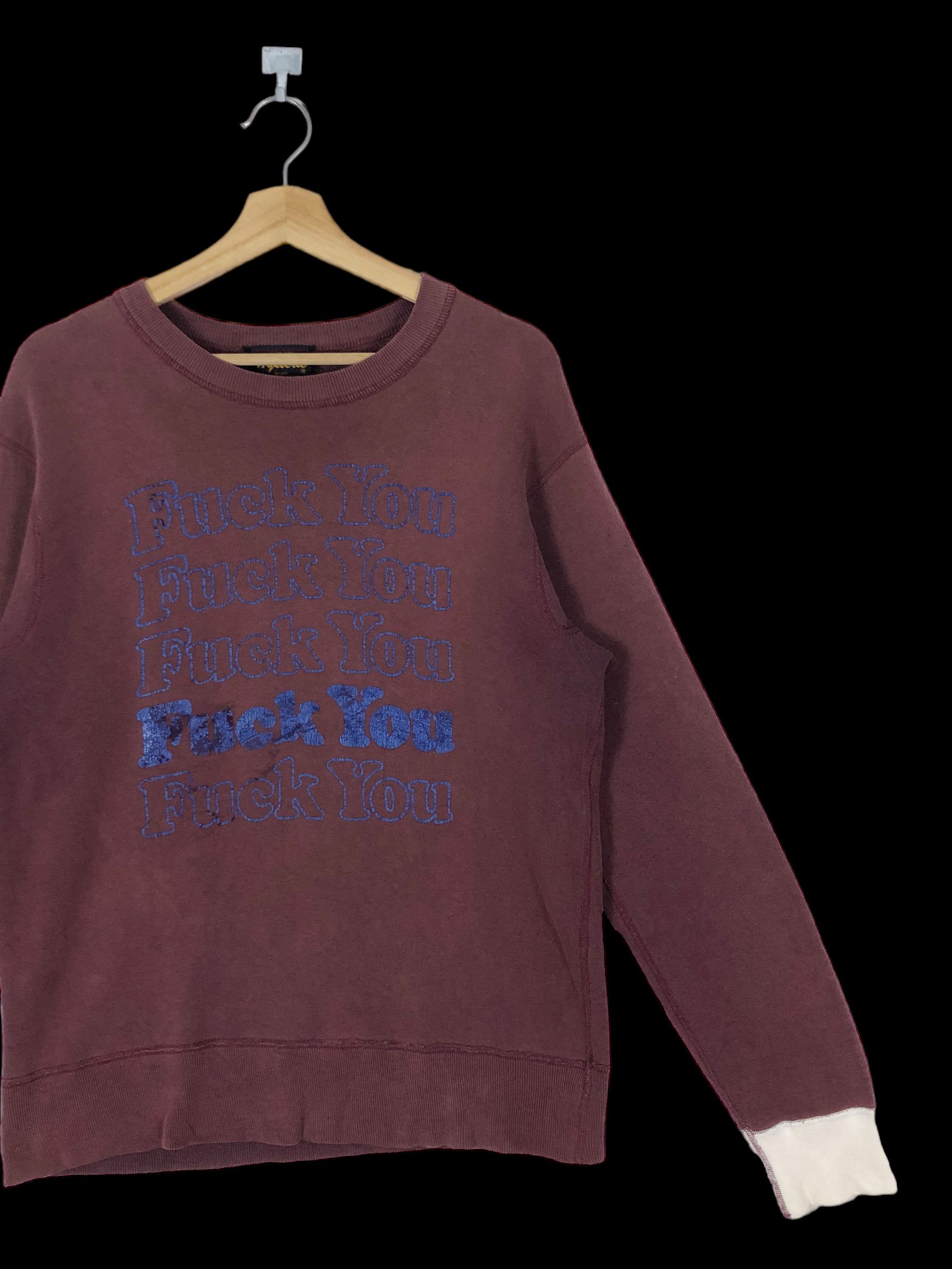 Hysteric Glamour RARE🔥VINTAGE 90’S DISTRESS HYSTERIC GLAMOUR “FUCKYOU” Size US M / EU 48-50 / 2 - 3 Thumbnail