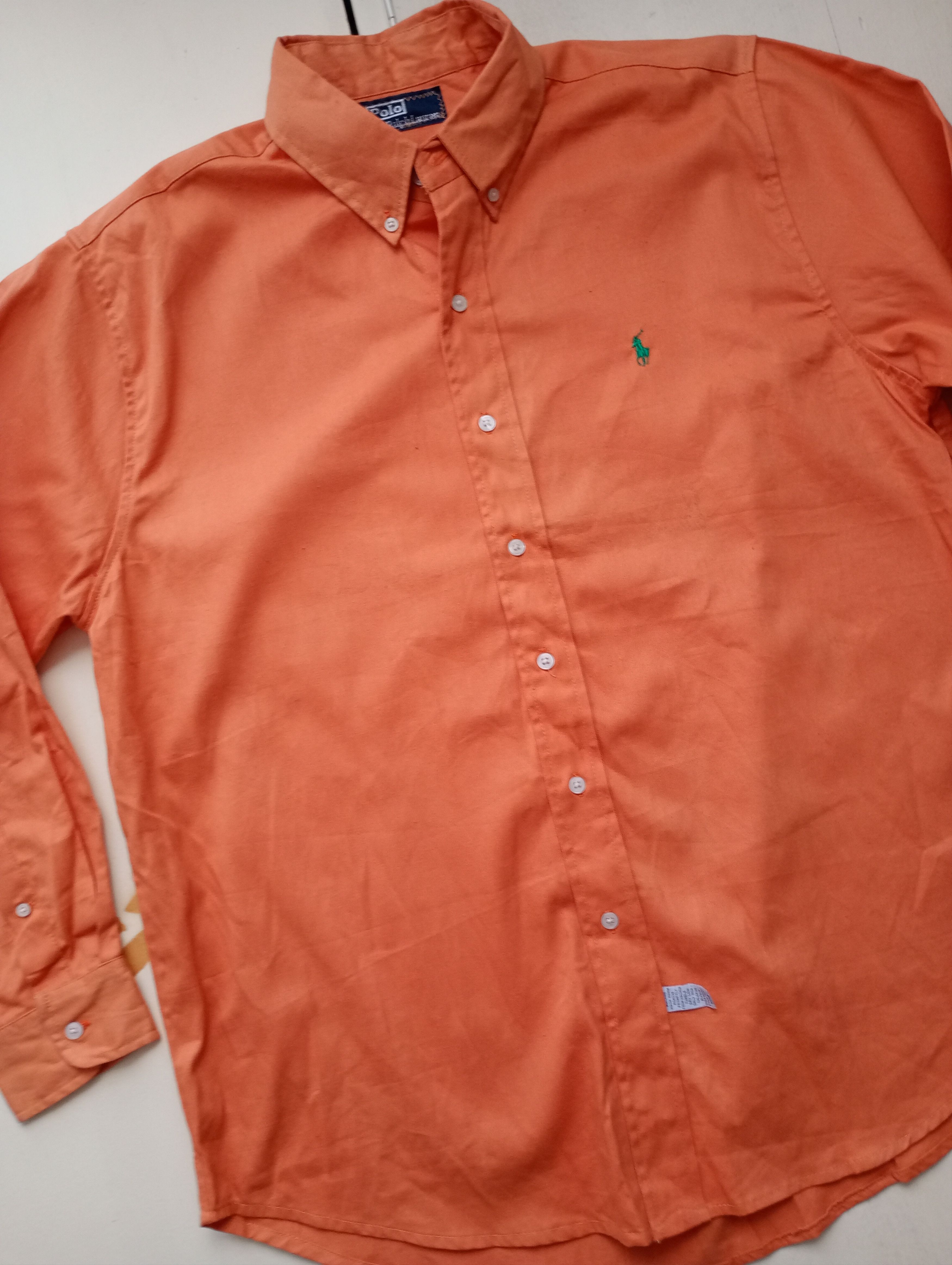 Polo Ralph Lauren Polo Ralph Lauren Shirt Button Ups Vintage 90's Size US L / EU 52-54 / 3 - 5 Thumbnail