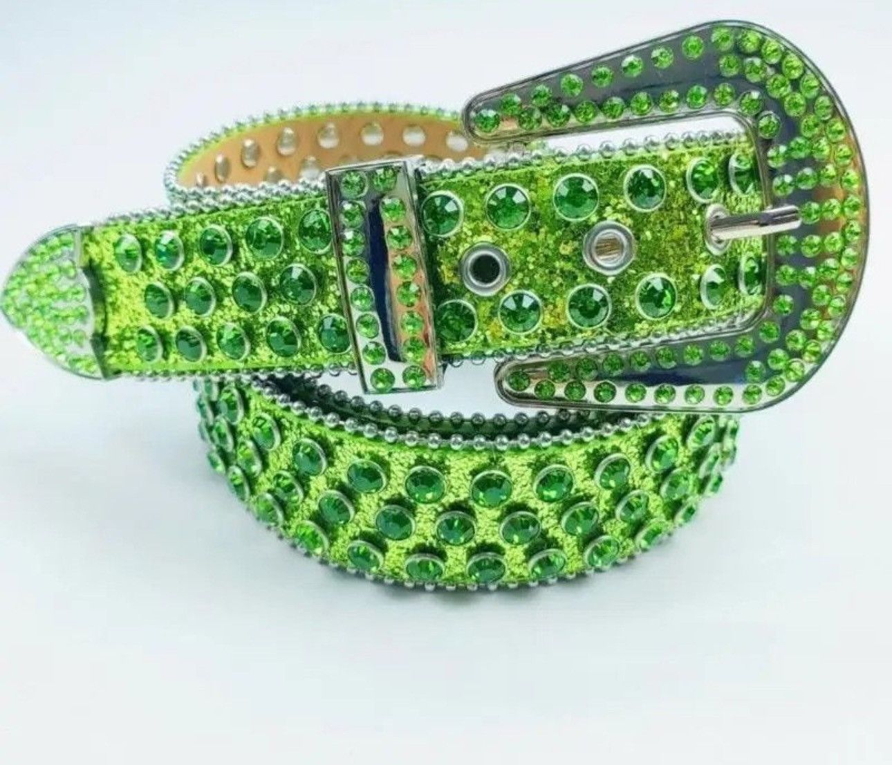 Other Bling studed rhinestone belt Size ONE SIZE - 1 Thumbnail