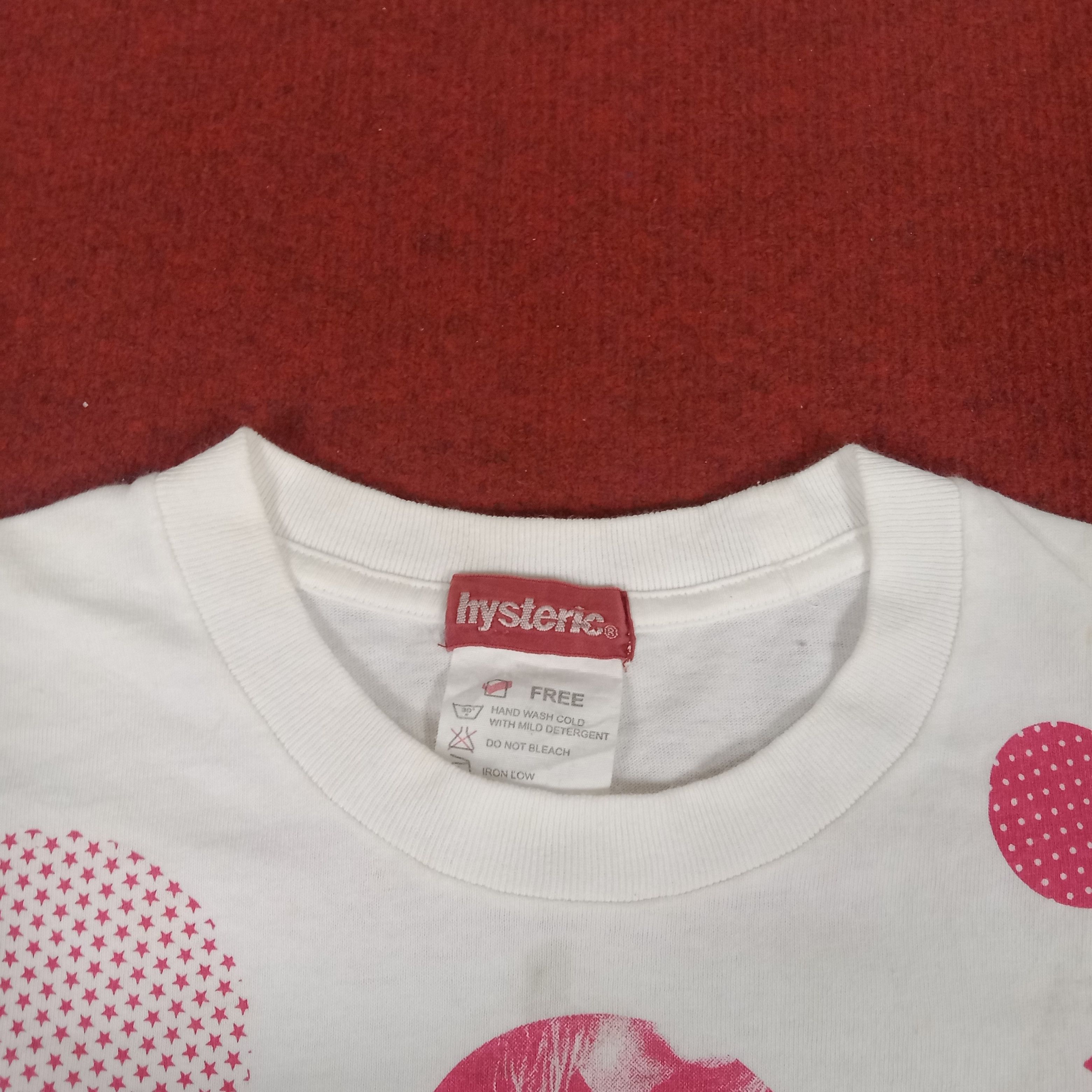 Hysteric Glamour × Japanese Brand × Vintage Hysteric Glamour Japanese Brand Vintage Tshirt Size S / US 4 / IT 40 - 6 Thumbnail