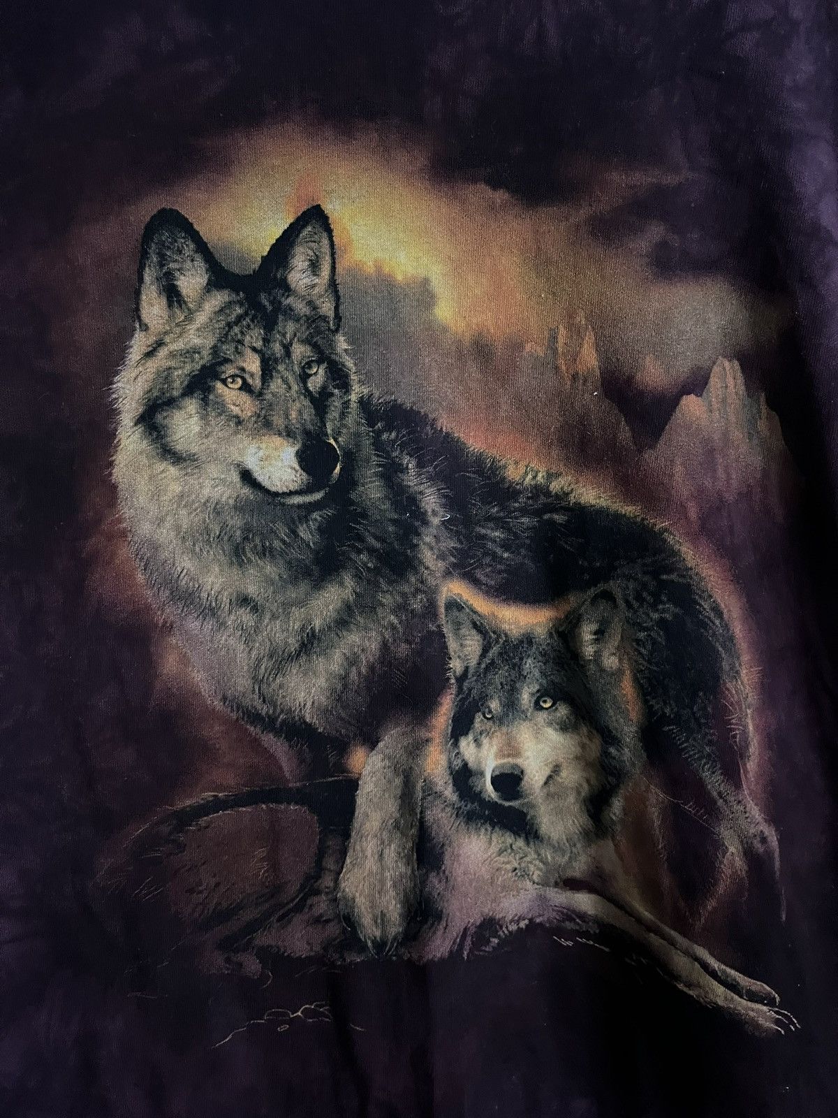 Vintage Vintage Wolf Tee Size US XL / EU 56 / 4 - 2 Thumbnail