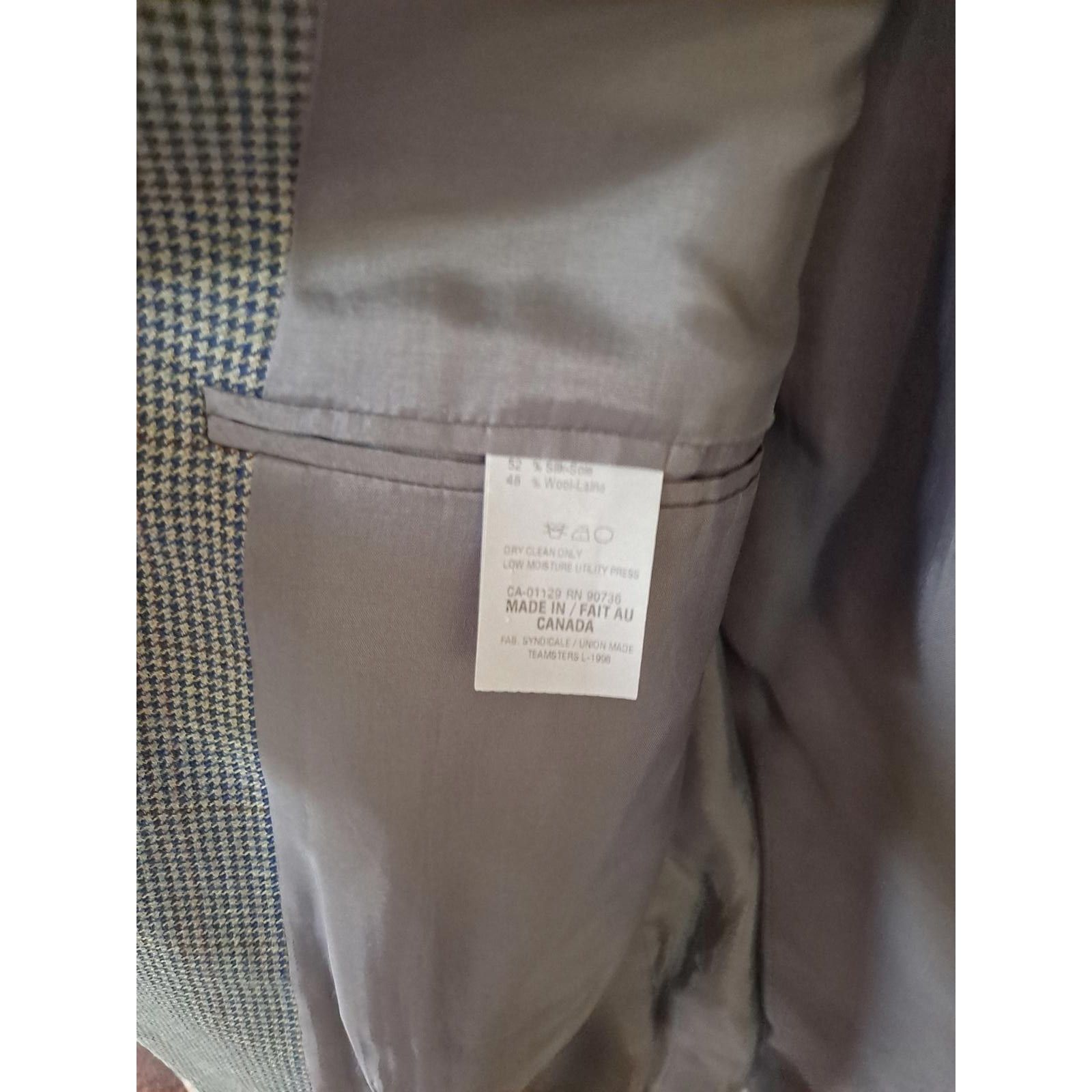 Chaps Chaps by Ralph Lauren Tan Suit Jacket Size 46L Size 46R - 2 Thumbnail