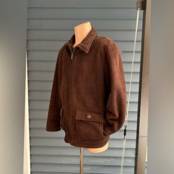 Columbia Vintage Columbia Brown Faux Suede Sherpa Barn Chore Jacket Size US M / EU 48-50 / 2 - 2 Thumbnail