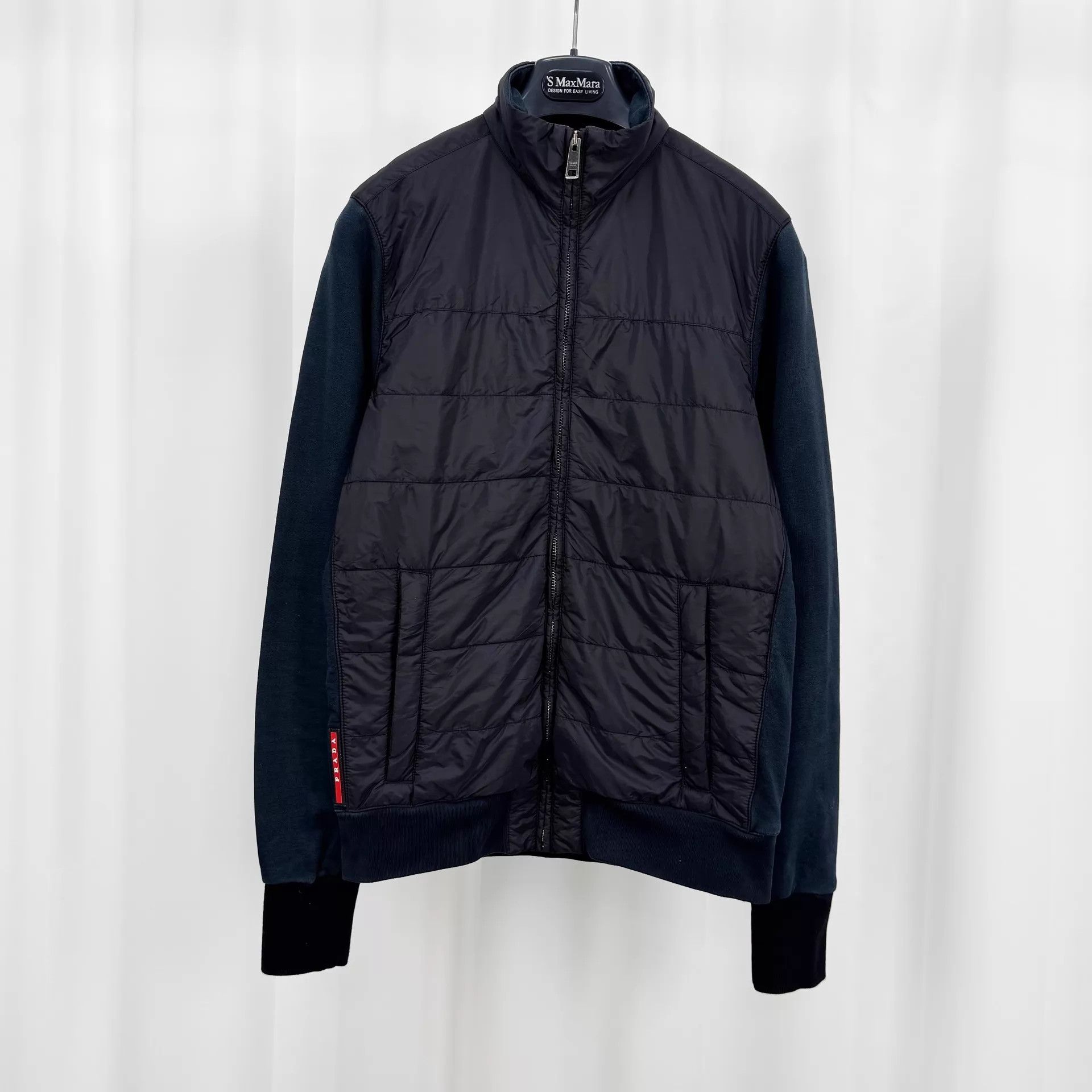 Prada Prada Red Label Blocked Zip Jacket S 95 New Size S / US 4 / IT 40 - 1 Thumbnail