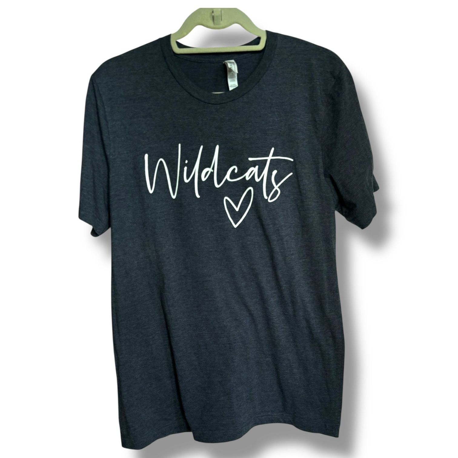 Other WILDCATS Heather Blue Tee Bella Canvas Size Large Script Size L / US 10 / IT 46 - 3 Thumbnail