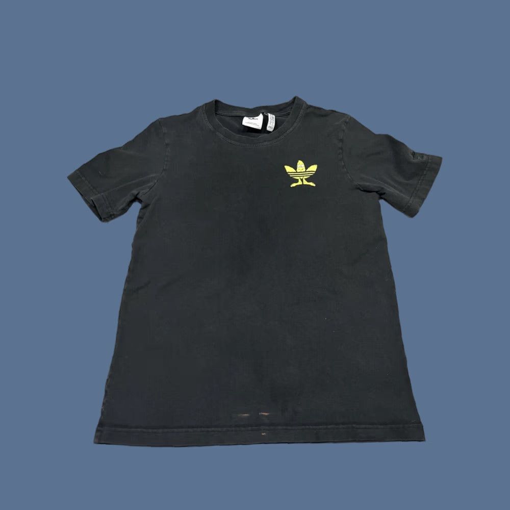 Adidas Adidas Graphic Fun T-Shirt Shirt Mens Small Black Crew Short Sleeve Cotton Blend Size US S / EU 44-46 / 1 - 1 Thumbnail