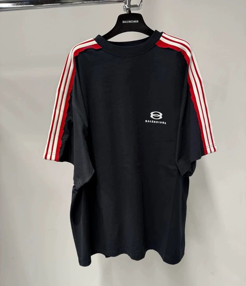 Balenciaga Balenciaga Double-ring logo splicing five-bar loose short- Size US L / EU 52-54 / 3 - 1 Thumbnail