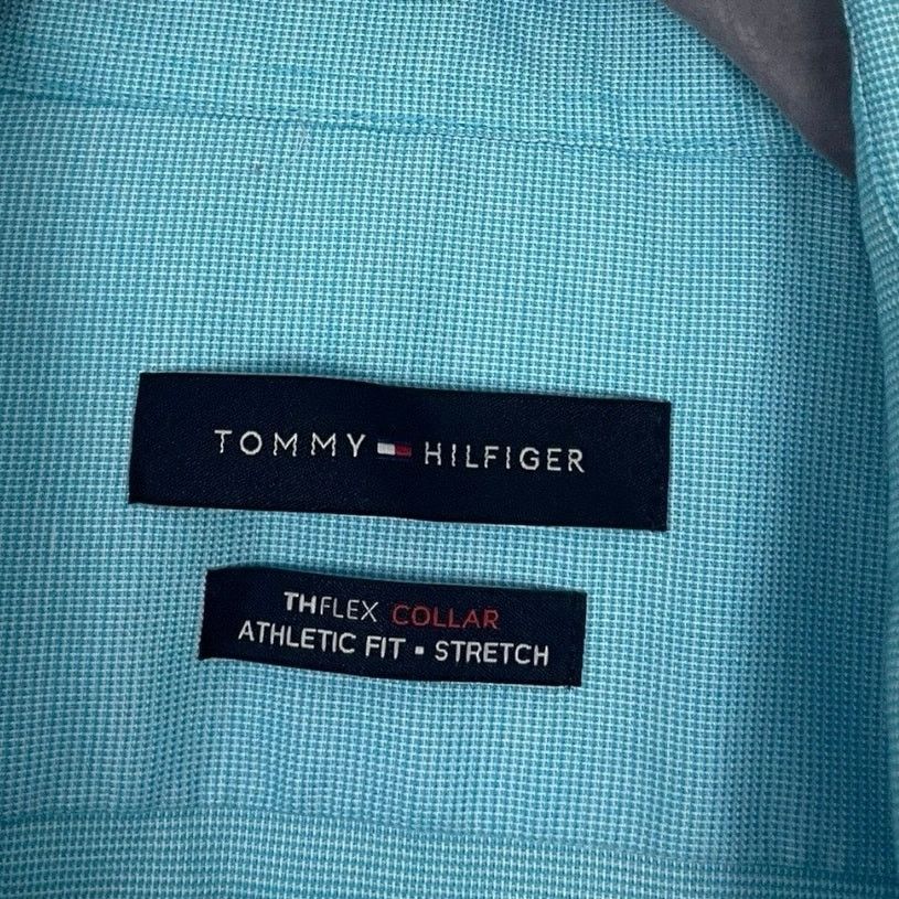 Tommy Hilfiger Tommy Hilfiger Mens Blue Long Sleeve Button Down Size US L / EU 52-54 / 3 - 6 Thumbnail