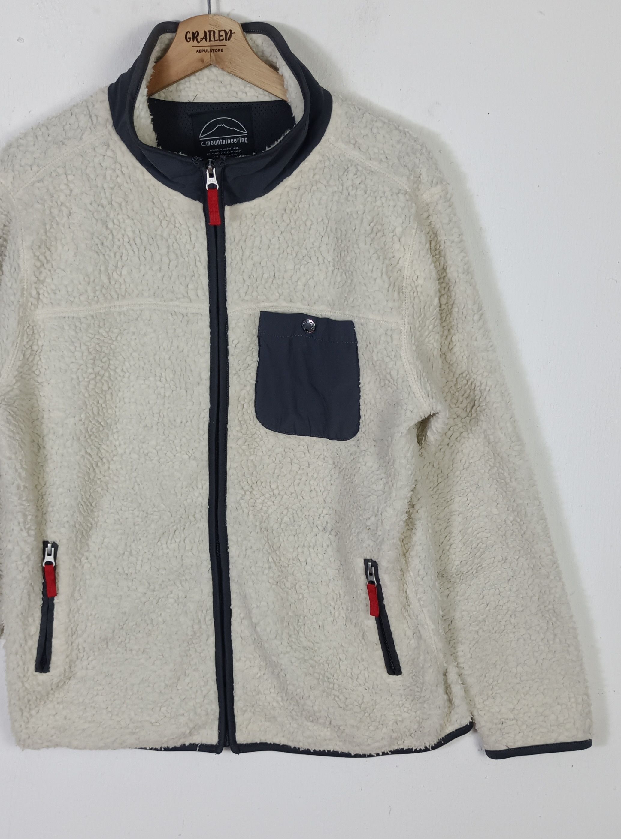 Japanese Brand Cone C.Mountaineering Sherpa Jacket Size US L / EU 52-54 / 3 - 5 Thumbnail