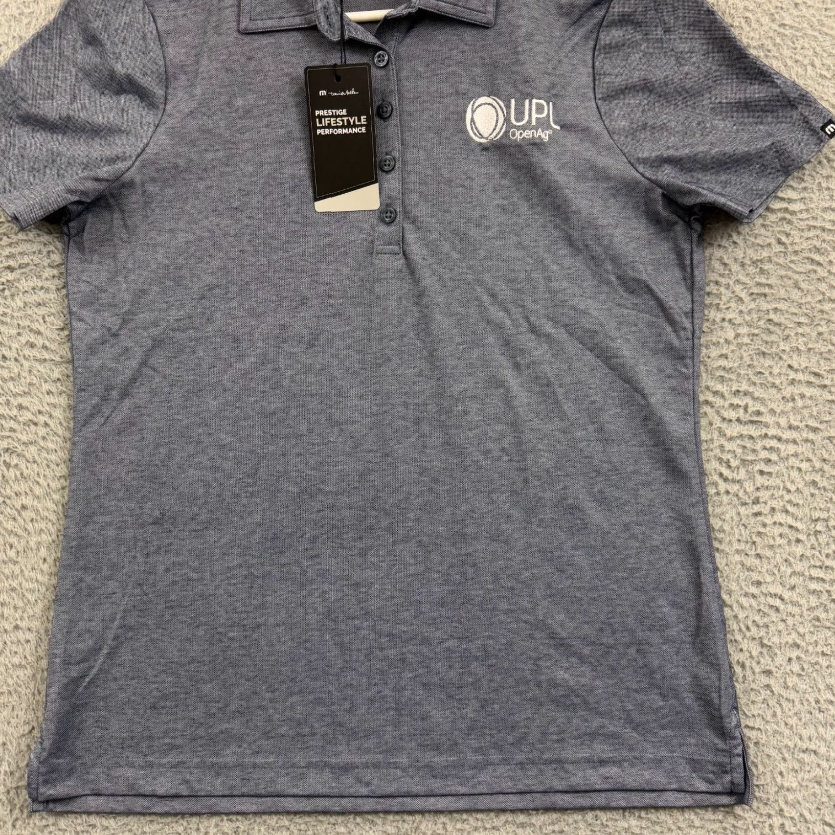 TravisMathew Travis Mathew Shirt Mens Large Gray Short Sleeve Polo Oceanside Casual Golf NWT Size US L / EU 52-54 / 3 - 3 Thumbnail