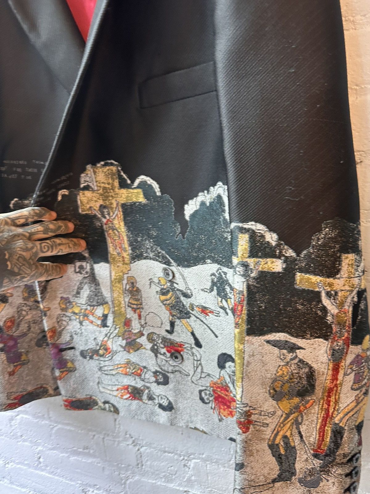 Enfants Riches Deprimes ERD CROSS RUNWAY JACKET BLAZER L/XL 4GSELLER Size US XL / EU 56 / 4 - 8 Thumbnail