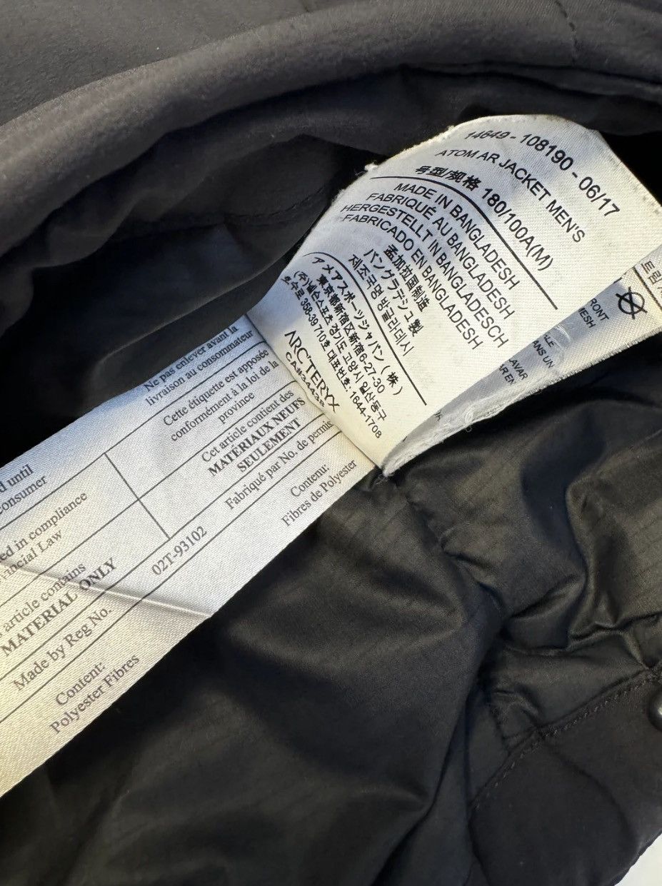 Arc'teryx Arc’tyerx Atom Puff Light Jacket Size US M / EU 48-50 / 2 - 5 Thumbnail