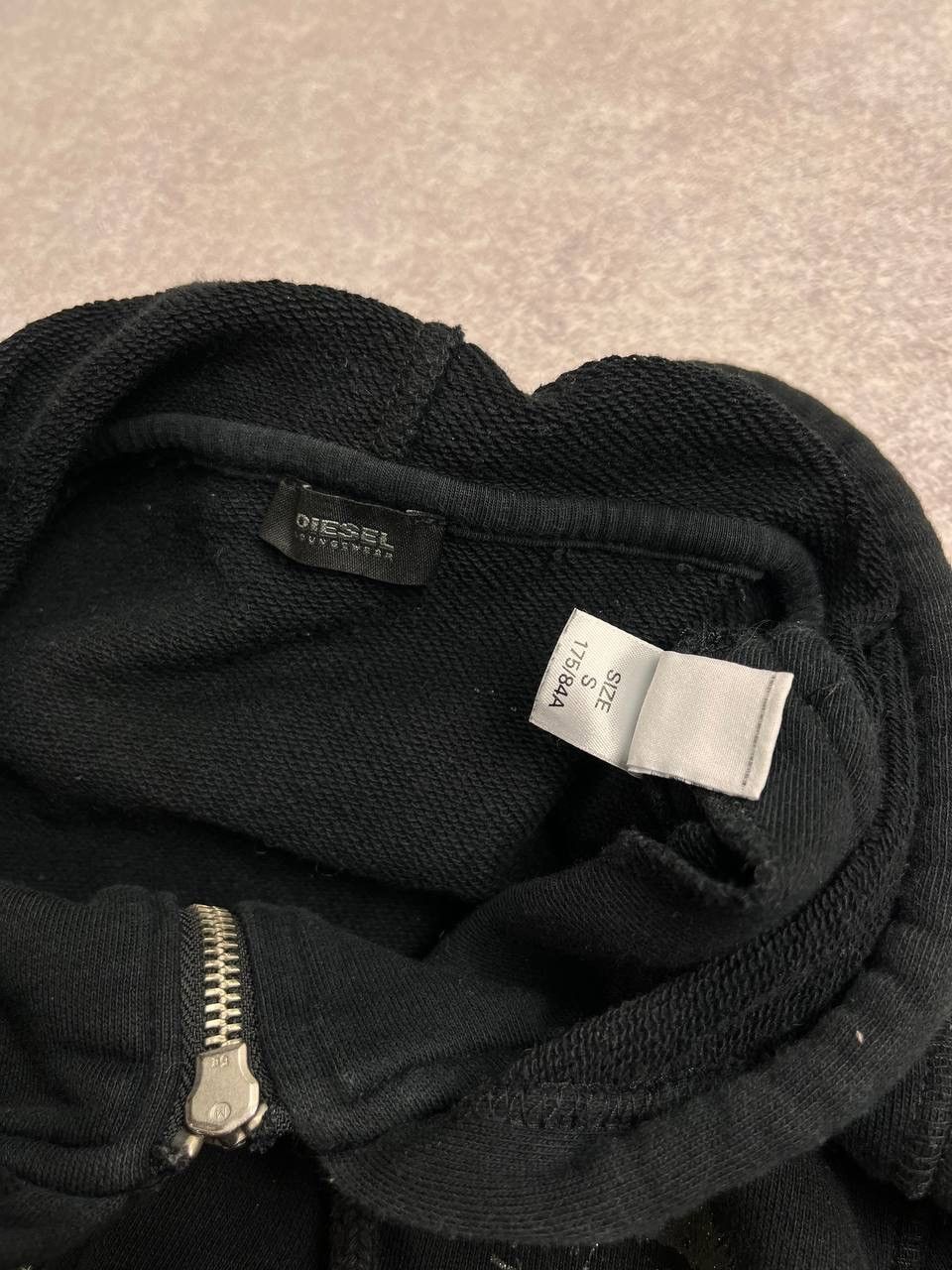 Diesel × Vintage Vintage Diesel Archival Boxy Zip Hoodie S Size US S / EU 44-46 / 1 - 8 Thumbnail