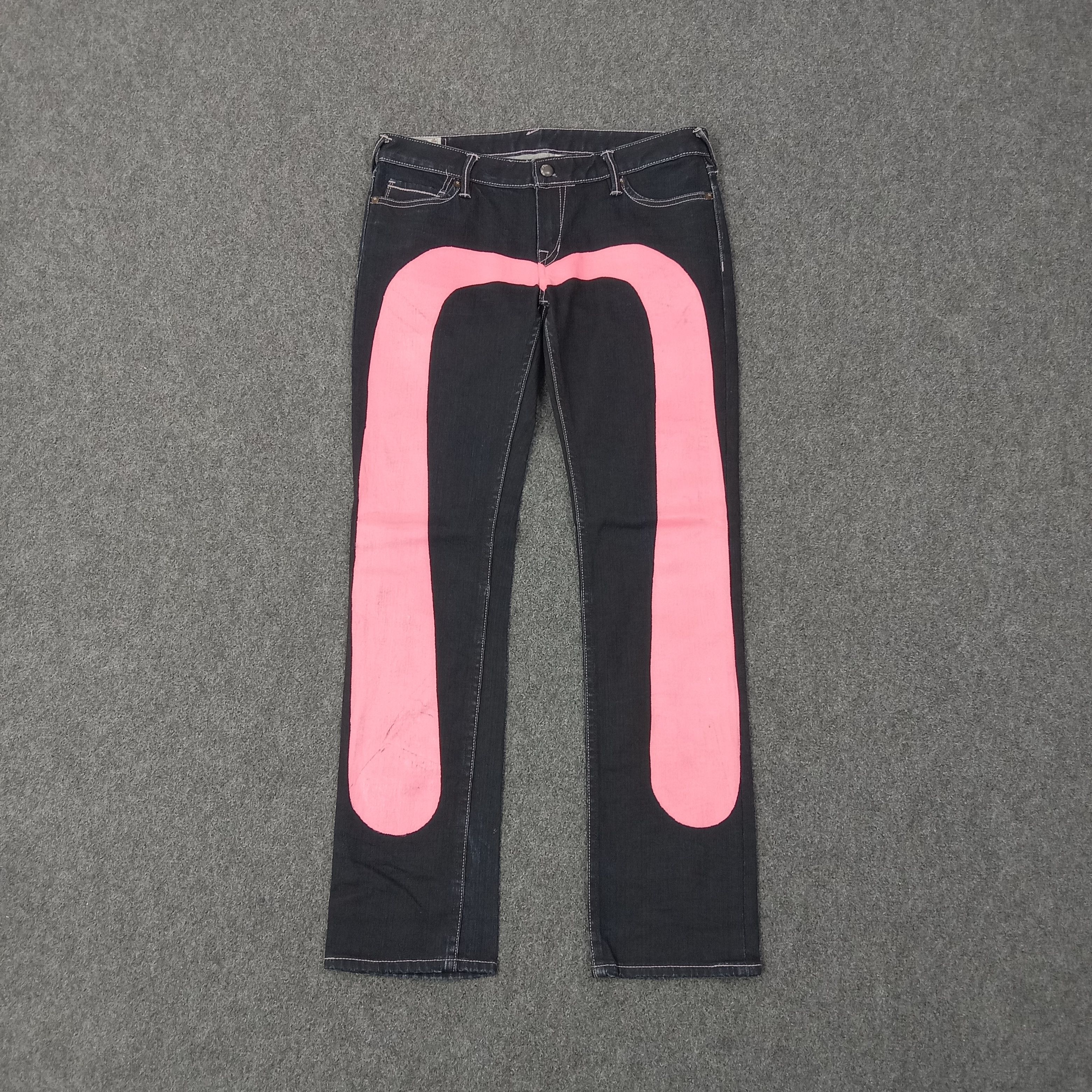 Evisu Evisu Japanese Brand Daicock Custom Art Denim Jeans C258N9 Size 30" / US 8 / IT 44 - 1 Thumbnail