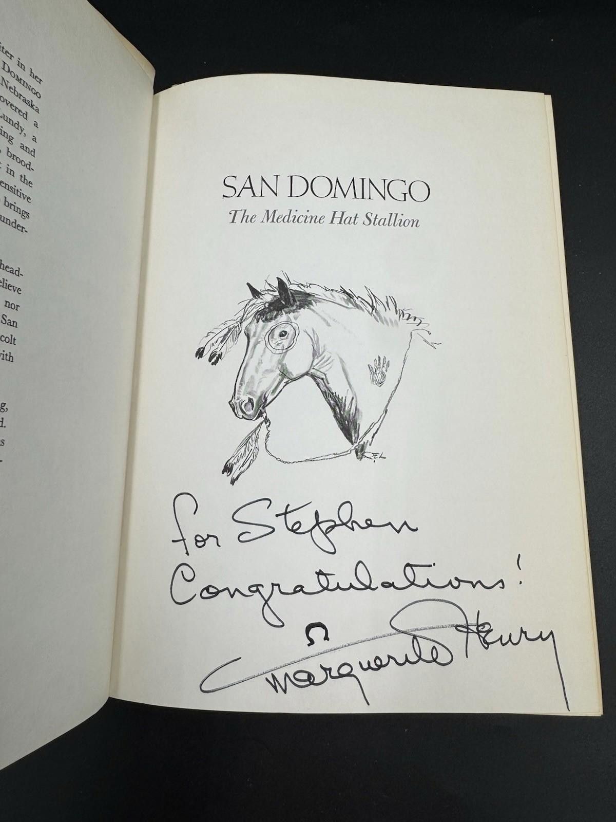 Other Signed Inscribed 1st Edition 1st Printing San Domingo The Me Size ONE SIZE - 2 Thumbnail
