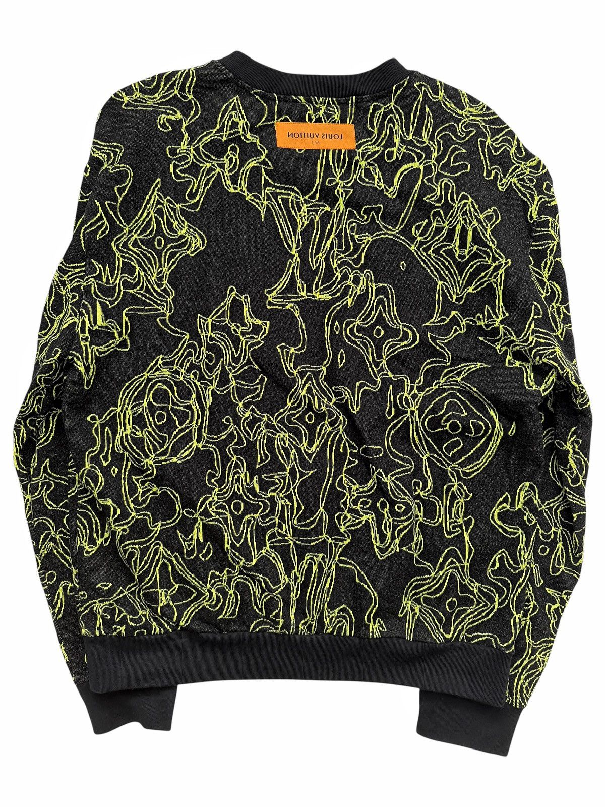 Louis Vuitton Wavy Monogram Intarsia Knit Sweater Size US XXL / EU 58 / 5 - 2 Thumbnail