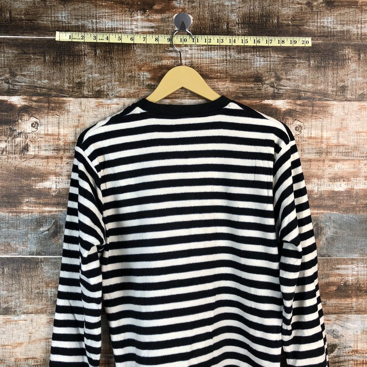 Andy Warhol Uniqlo X Andy Warhol Stripe White Sweater #A2288 Size US S / EU 44-46 / 1 - 13 Thumbnail