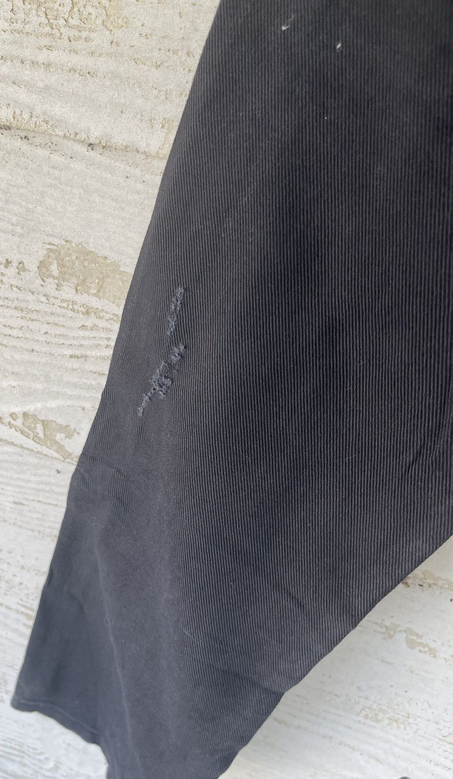 John Galliano 🔥RARE🔥JOHN GALLIANO DENIM DESTRESS BLACK ITALY Size US 31 - 15 Thumbnail
