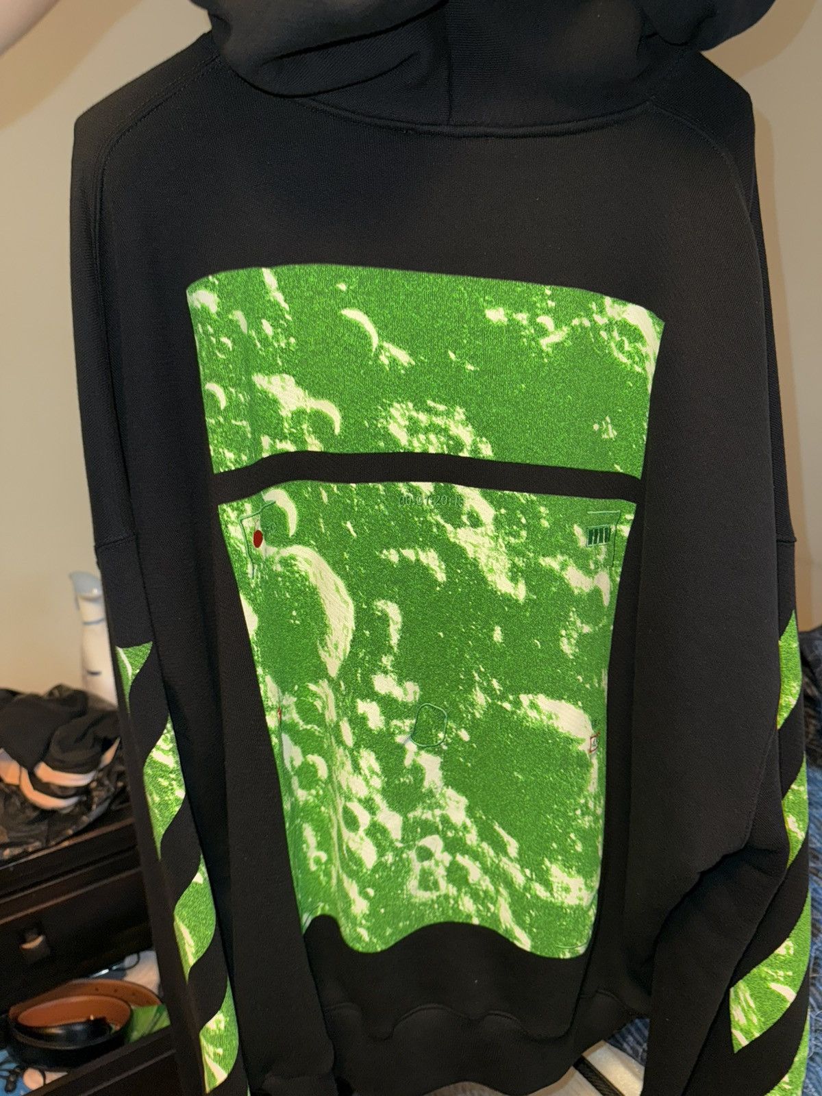 Off-White Off-White Moon Tab Oversized Hoodie Size US L / EU 52-54 / 3 - 2 Thumbnail