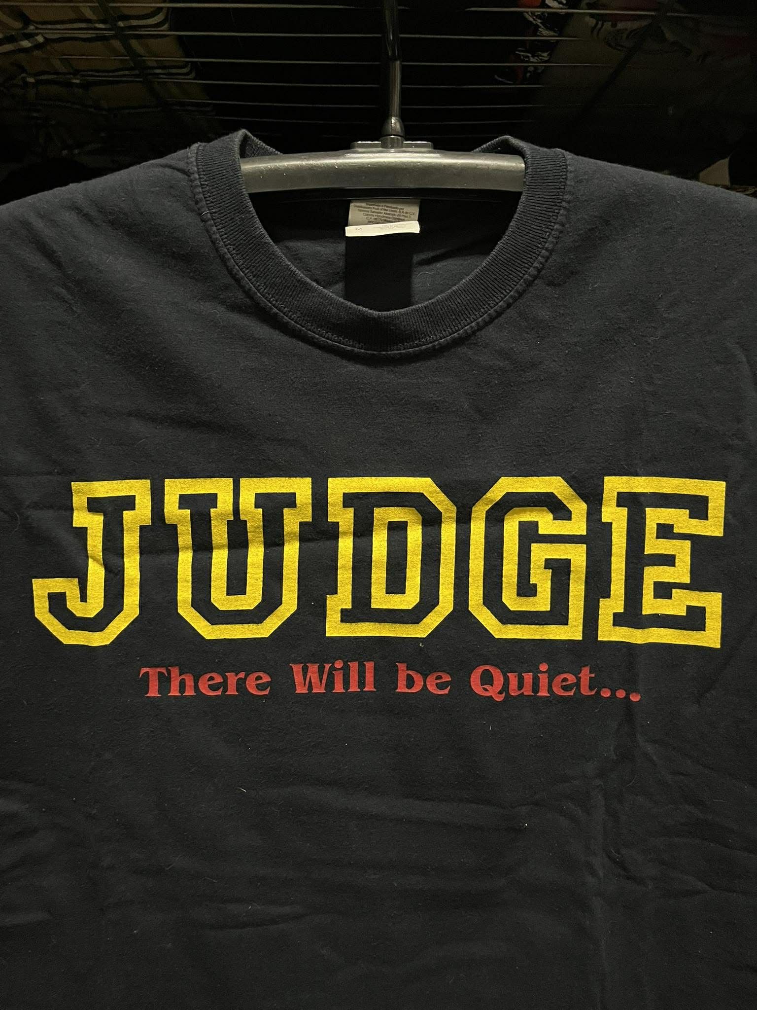 Band Tees Judge There Will Be Quiet.. NYHC Band Tee 2013s Size US M / EU 48-50 / 2 - 3 Thumbnail