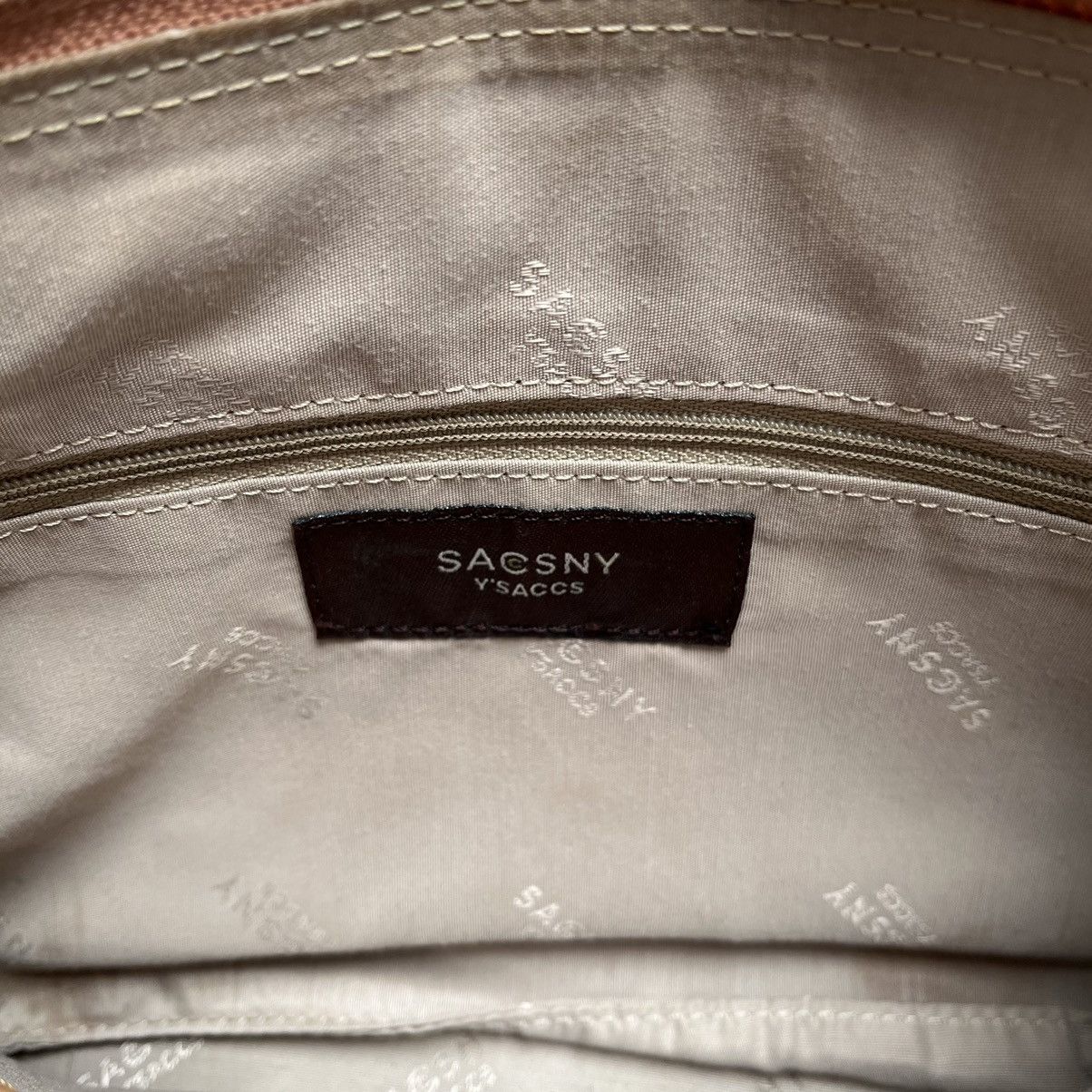 Leather × Y's × Yohji Yamamoto Leather Bag Yohji Yamamoto SACSNY Y'Saccs Vintage Hand Bags Size ONE SIZE - 7 Thumbnail