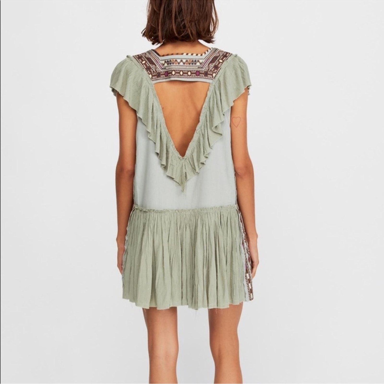 Free People Free People Day Glow Mini Dress Size M / US 6-8 / IT 42-44 - 3 Thumbnail