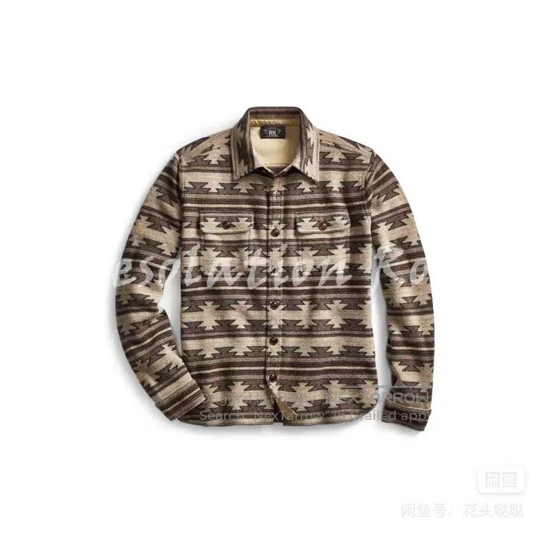 RRL Ralph Lauren RRL Ralph Lauren Wool cashmere Navajo out of print workwea Size US L / EU 52-54 / 3 - 2 Thumbnail