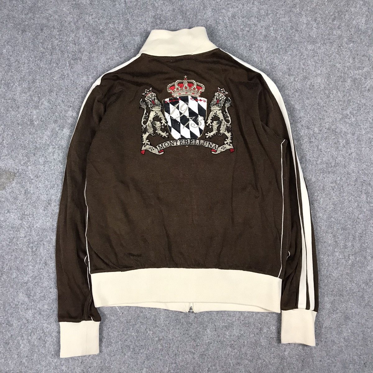 Japanese Brand × Lotto Sport LOTTO ITALIAN SPORT DESIGN ZIPPER BROWN SWEATER Size US L / EU 52-54 / 3 - 2 Thumbnail