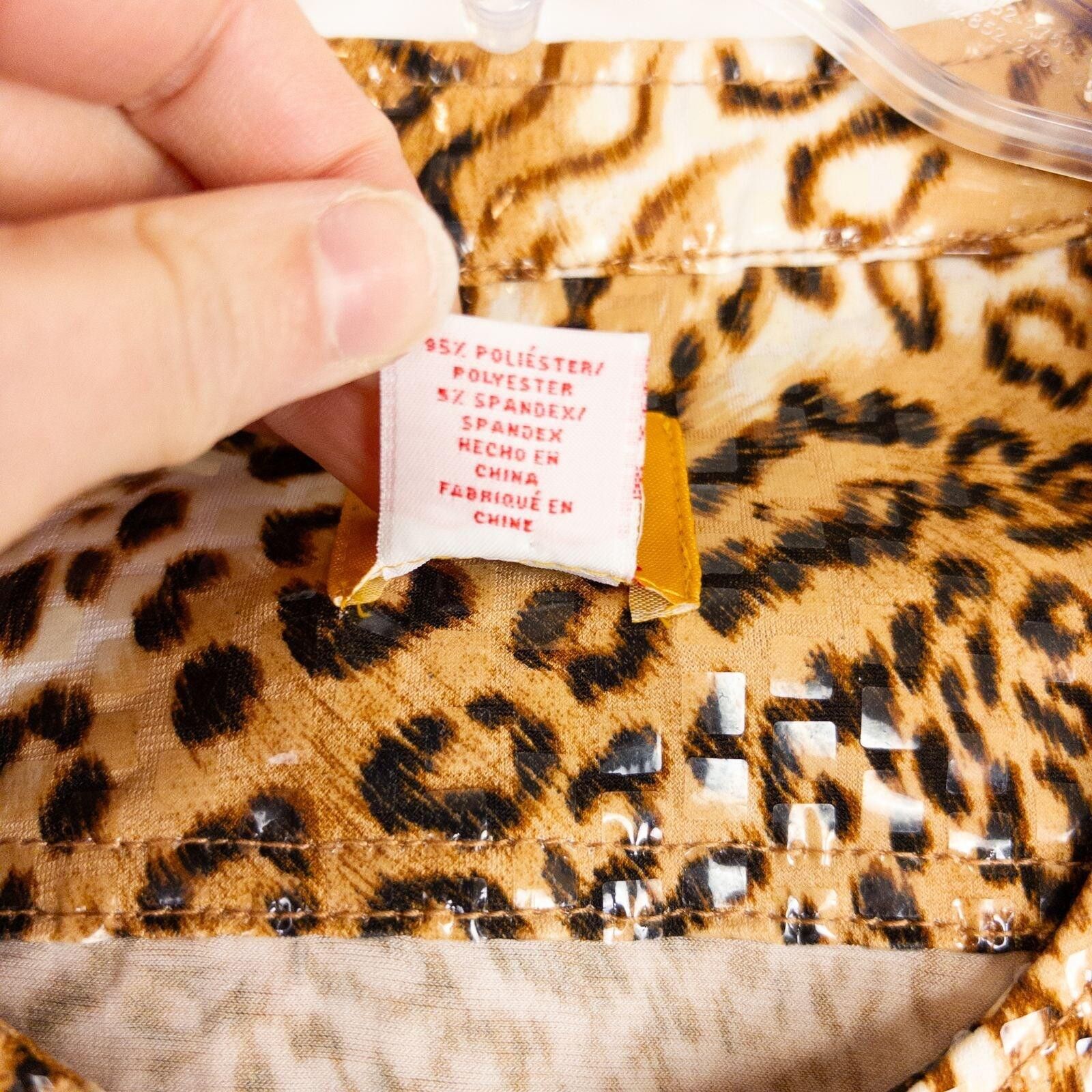 Other Ruby Road Brown Cheetah Print Jacket Womens 6 Small Size M / US 6-8 / IT 42-44 - 12 Thumbnail