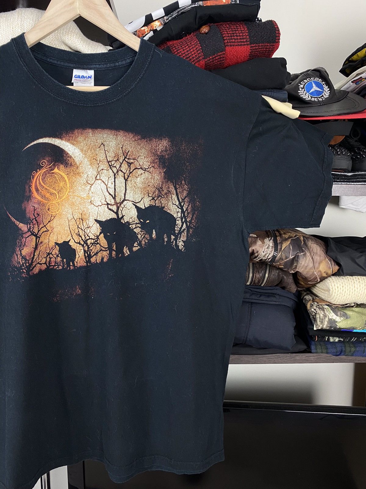Japanese Brand × Vintage Vintage Y2K Steampunk Skeleton Wolf Fuck You Western Tee Size US XL / EU 56 / 4 - 8 Thumbnail