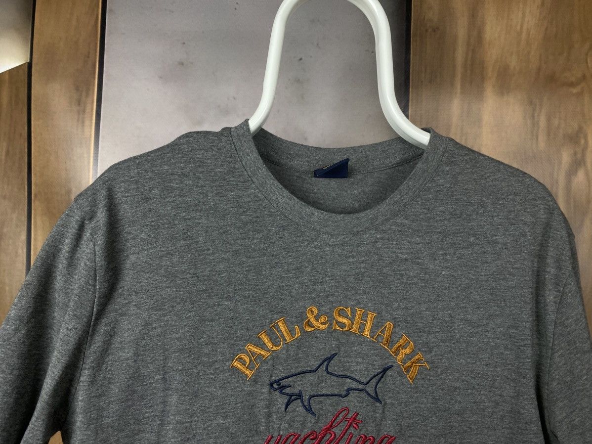 Paul & Shark 🦈T-Shirt Paul & Shark Made In Italy Big Logo Luxury Tee🦈 Size US L / EU 52-54 / 3 - 4 Thumbnail