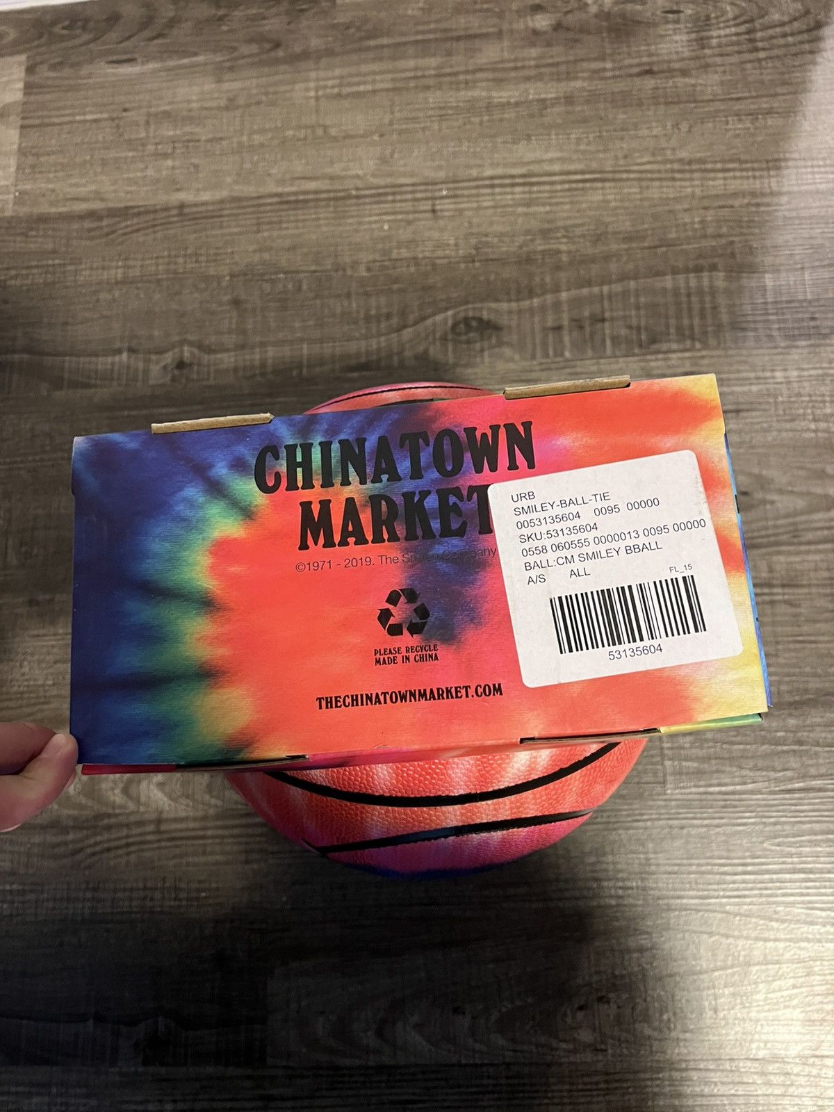 Market Chinatown Market Tie Dye Basketball Size ONE SIZE - 3 Thumbnail